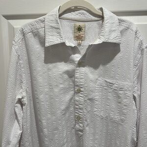 The Territory Ahead White Cotton Blouse